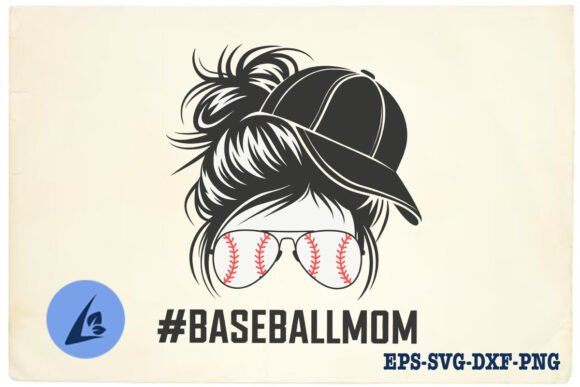 Baseball Mom Mesy Bun SVG: Crafts & Graphics Review