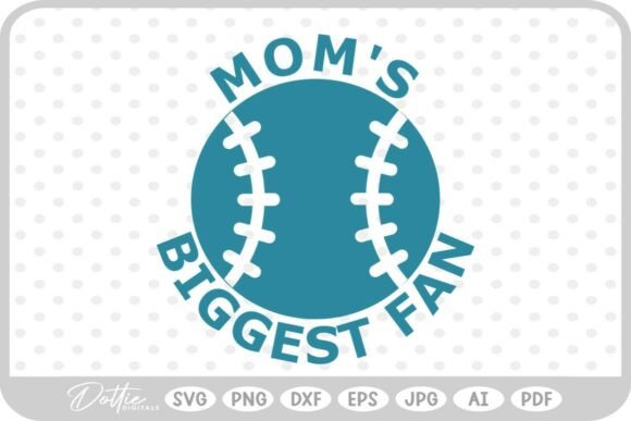 Baseball Mom SVG: Graphics for Crafts & Business