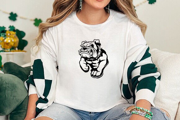 Bulldog Mom SVG: Graphics for Crafts & Gifts