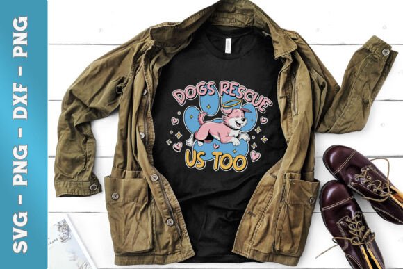 Dog Rescue Mom SVG: Graphics for Crafts