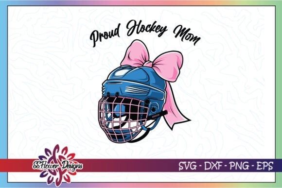 Hockey Mom Coquette Mama SVG: Graphics for Crafts