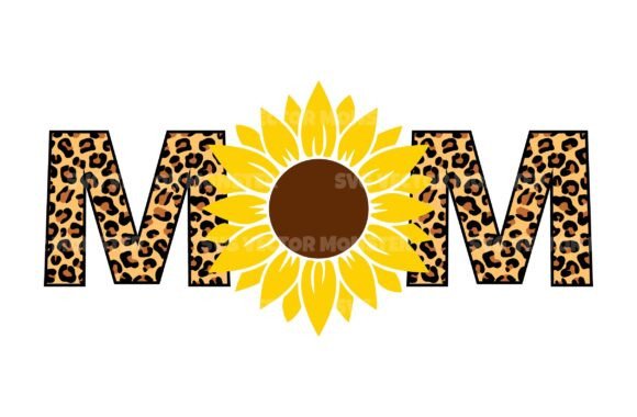 Leopard Mom Graphics for Crafts & Blogs