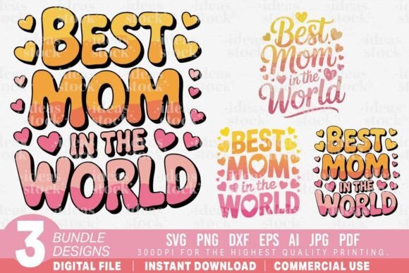 Mother's Day SVG Bundle: Top Graphics for Crafts