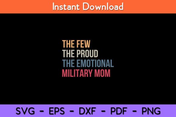 The Few the Proud: Emotional Military Graphics for Crafts