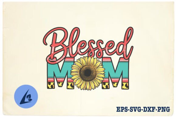 Western Blessed Mom SVG: Graphics for Crafts